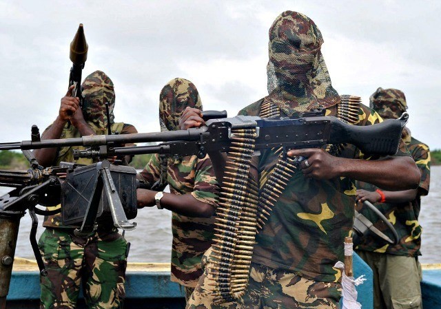 Bản tin 8H: Đức lo ngại IS và Boko Haram liên minh khủng bố Các tay súng Boko Haram. (Nguồn: AFP)