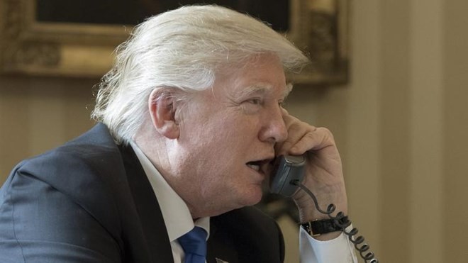 Bản tin 14H: Ông Trump sẵn sàng hợp tác với Nga về tình hình Ukraine Tổng thống Mỹ Donald Trump. (Nguồn: EPA)