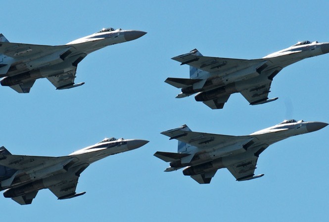 Indonesia muốn đổi cà phê, trà, dầu cọ lấy tiêm kích Su-35 của Nga Tiêm kích Sukhoi Su-35. Ảnh: Sputnik