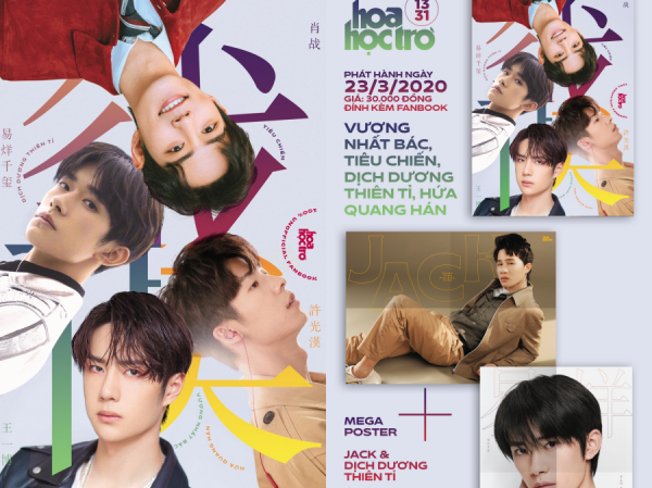 Hoa Học Trò 1331: Đọc báo vui như gặp crush, tặng ngay mega-poster Jack & Dịch Dương Thiên Tỉ Hoa Học Trò 1331: Đọc báo vui như gặp crush, tặng ngay mega-poster Jack & Dịch Dương Thiên Tỉ