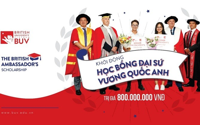 Trường Đại học Anh Quốc Việt Nam khởi động quỹ học bổng trị giá 40 tỷ đồng