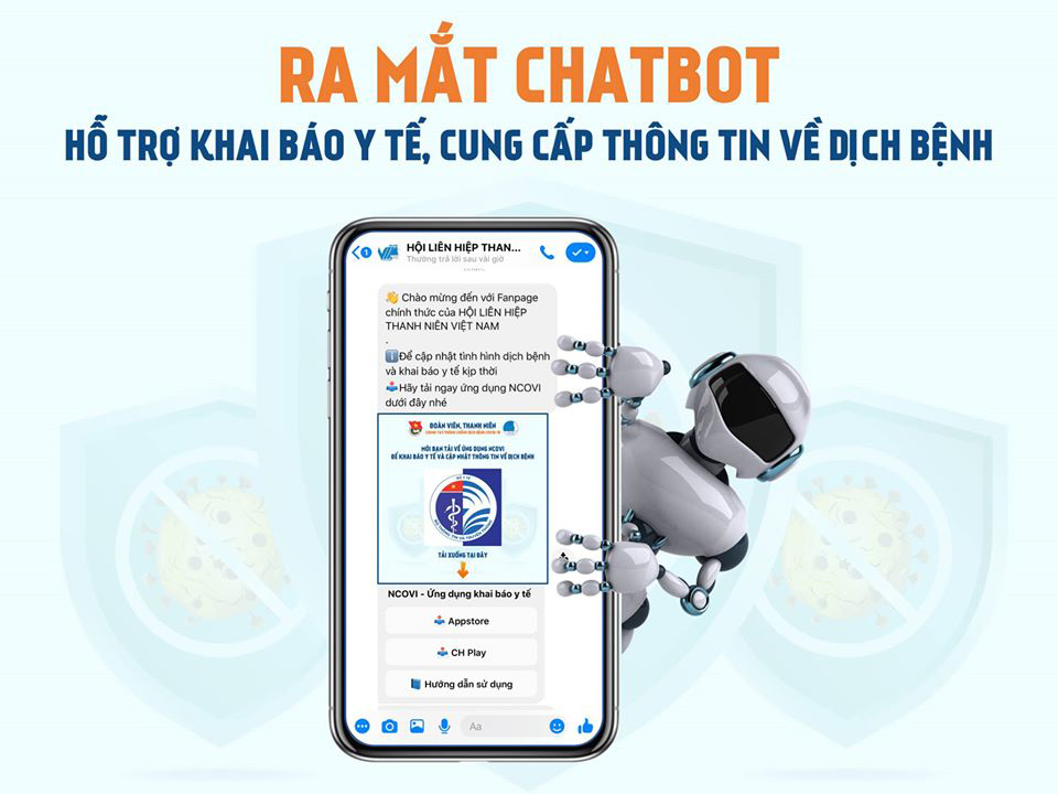 Chatbot hỗ trợ khai báo y tế, cập nhật thông tin dịch ...