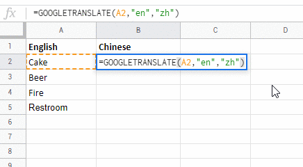 Mẹo cực chất để Google Translate dịch trực tiếp ngay trong Google Sheets - ảnh 4