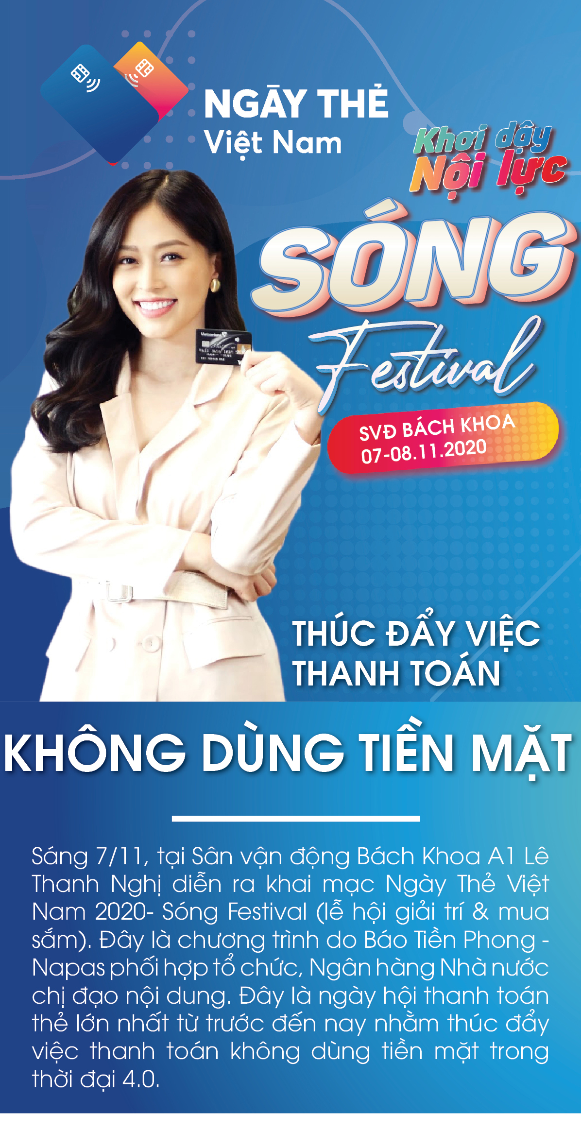 Ngày Thẻ Việt Nam 2020 - Thúc đẩy việc thanh toán không dùng tiền mặt Ngày Thẻ Việt Nam 2020 - Thúc đẩy việc thanh toán không dùng tiền mặt