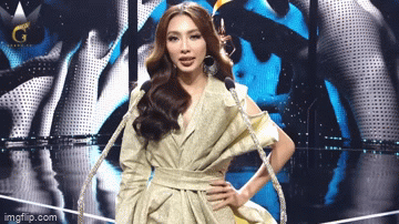 Thùy Tiên tự tin thuyết trình bằng tiếng Anh và tiếng Thái tại chung kết Miss Grand