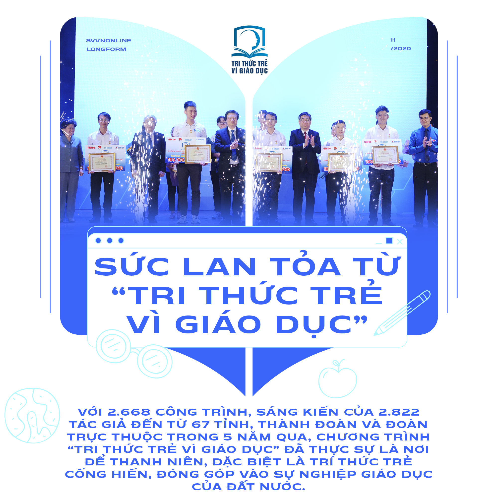 Sức lan tỏa từ “Tri thức trẻ vì giáo dục” Sức lan tỏa từ “Tri thức trẻ vì giáo dục”