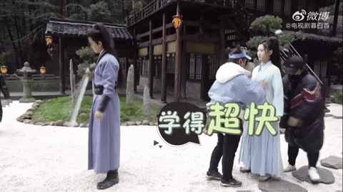 Nhậm Gia Luân, Trương Tuệ Văn không khác gì ''dancer'' ở hậu trường ''Mộ Bạch Thủ'' - ảnh 5