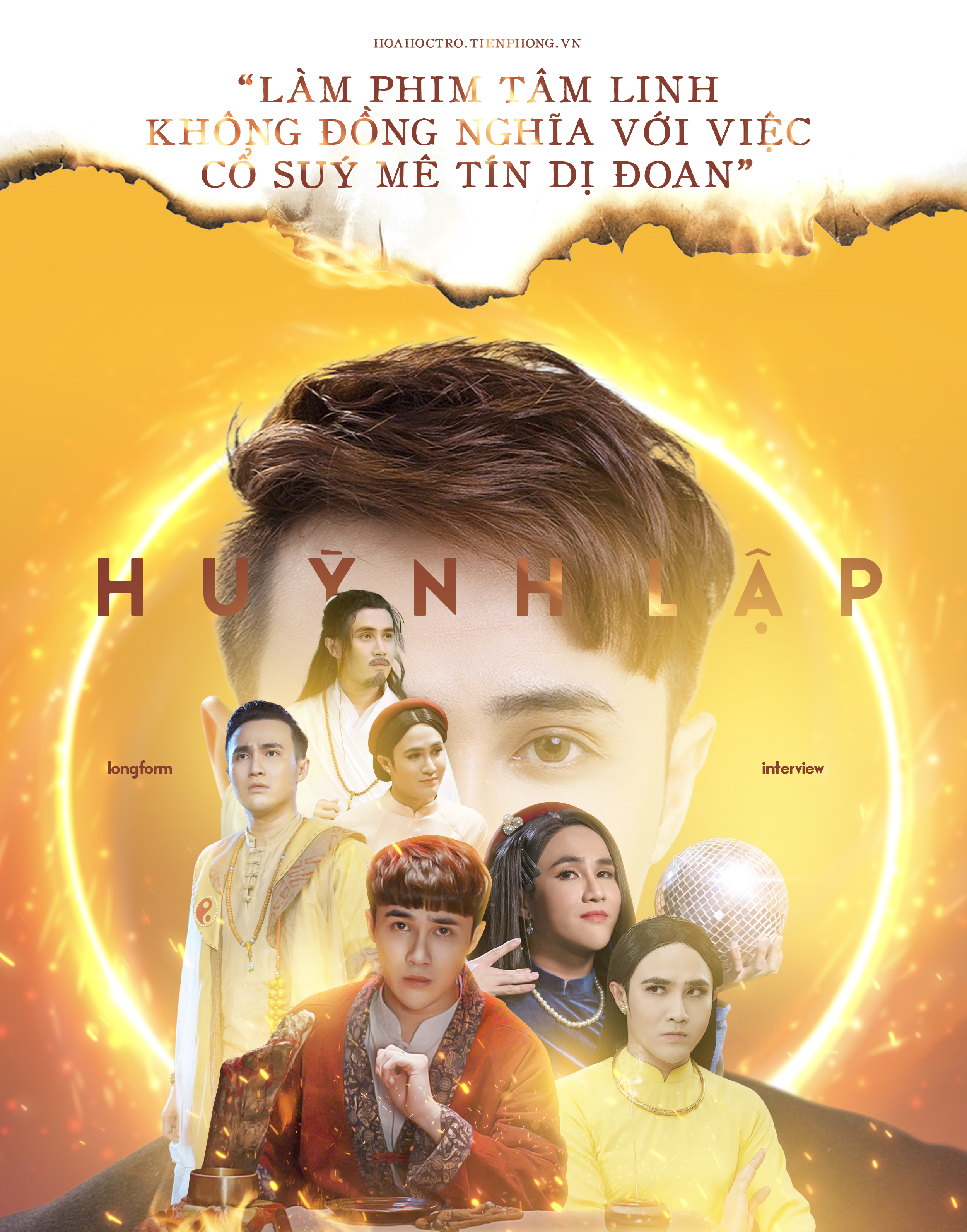 Huỳnh Lập: “Làm phim tâm linh không đồng nghĩa với việc cổ súy mê tín dị đoan” Huỳnh Lập: “Làm phim tâm linh không đồng nghĩa với việc cổ súy mê tín dị đoan”