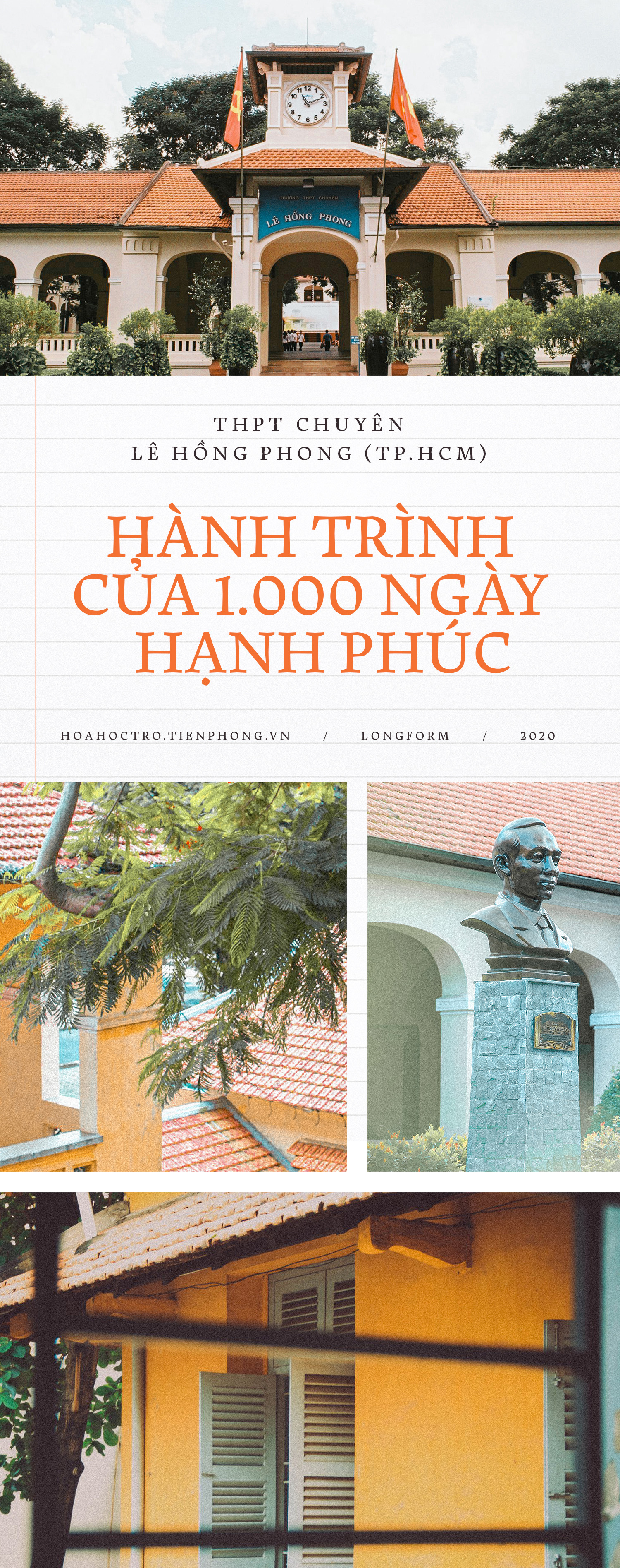 THPT chuyên Lê Hồng Phong (TP.HCM): Hành trình của 1.000 ngày hạnh phúc THPT chuyên Lê Hồng Phong (TP.HCM): Hành trình của 1.000 ngày hạnh phúc