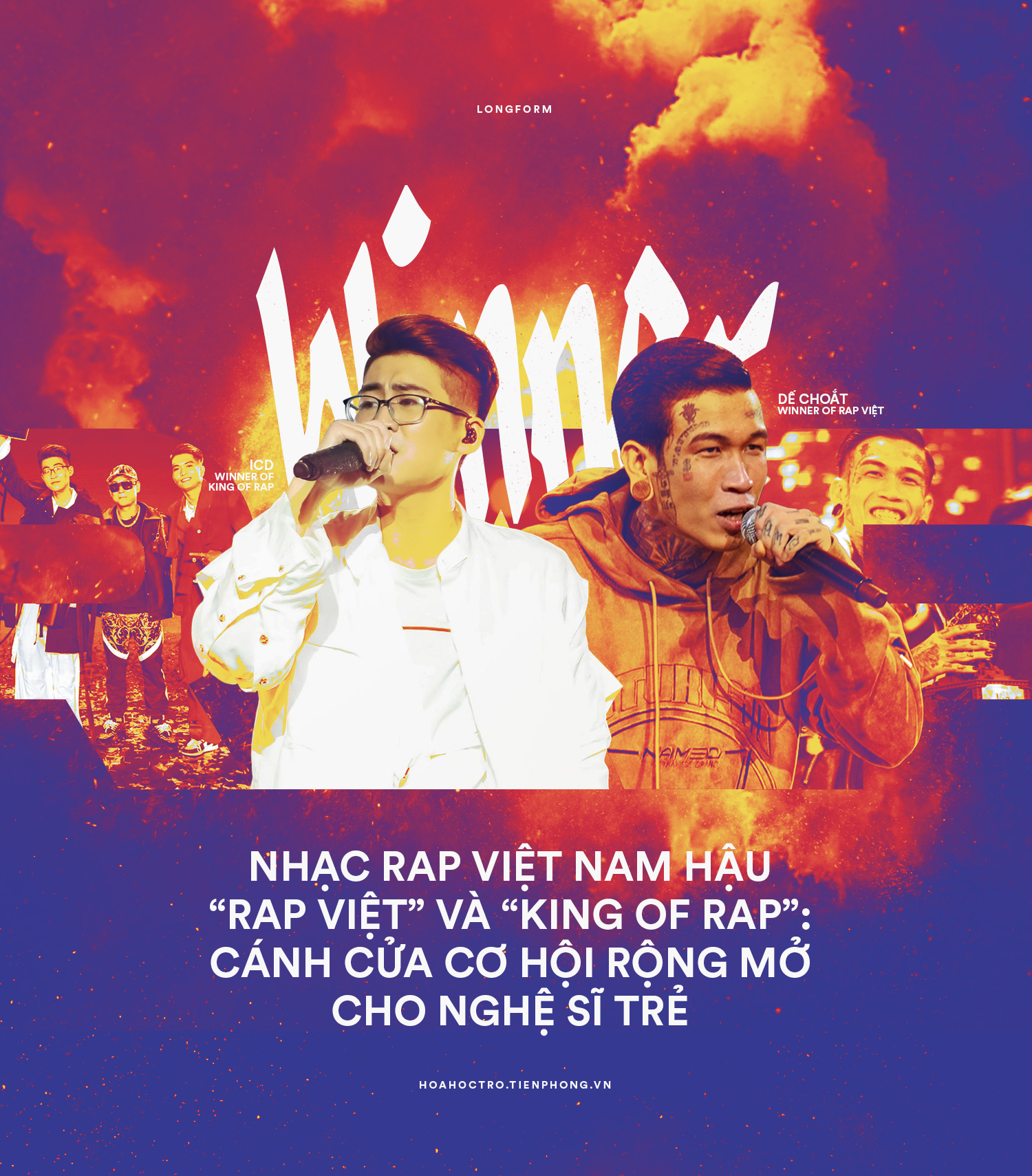 Nhạc Rap Việt Nam hậu “Rap Việt” và “King of Rap“: Cánh cửa cơ hội rộng mở cho nghệ sĩ trẻ Nhạc Rap Việt Nam hậu “Rap Việt” và “King of Rap“: Cánh cửa cơ hội rộng mở cho nghệ sĩ trẻ