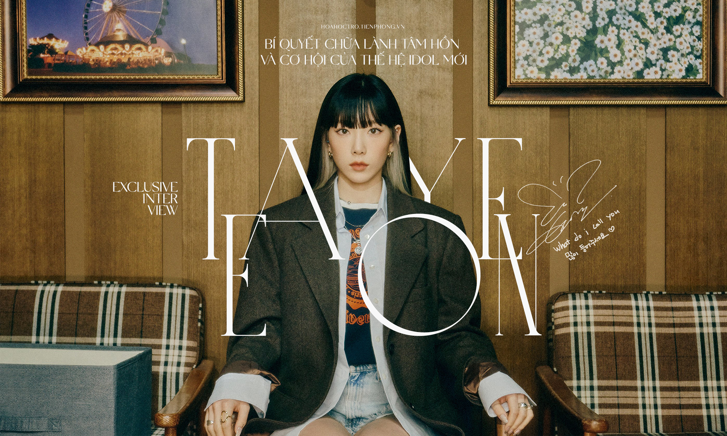 Phỏng vấn độc quyền TAEYEON: Bí quyết chữa lành tâm hồn và cơ hội của thế hệ idol mới Phỏng vấn độc quyền TAEYEON: Bí quyết chữa lành tâm hồn và cơ hội của thế hệ idol mới