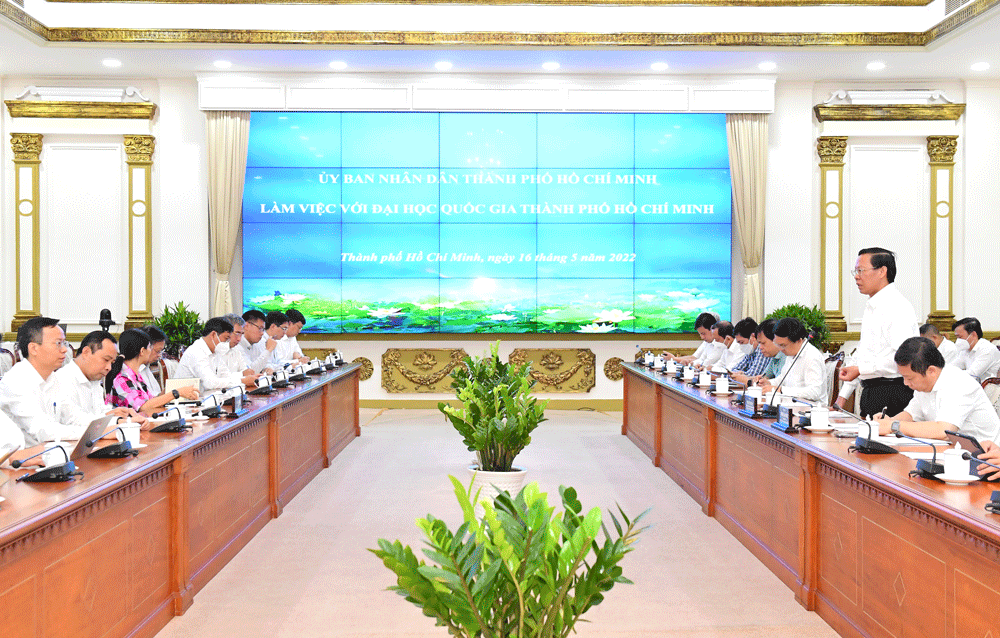 UBND TP. HCM đặt hàng ĐHQG TP. HCM toàn diện để phát triển thành phố