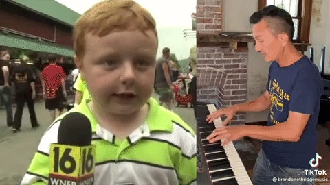 Đoạn phỏng vấn nói như hát của cậu bé biến thành bản hòa tấu Piano hút 2 triệu lượt xem
