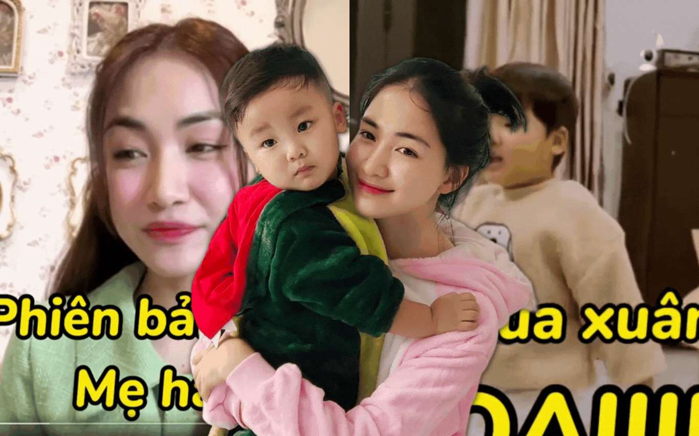 Phát cuồng loạt khoảnh khắc đáng yêu 'khó cưỡng' của con trai Hòa Minzy