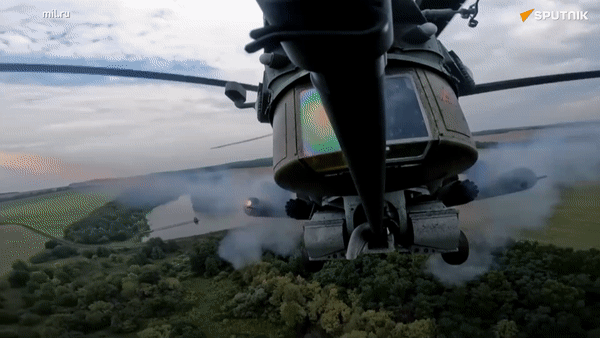 Nga tung video 'sát thủ diệt tăng' Mi-28 tác chiến ở Ukraine