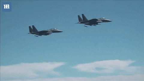 Xem chiến đấu cơ Mỹ - Hàn diễn tập ném bom cảnh cáo Triều Tiên