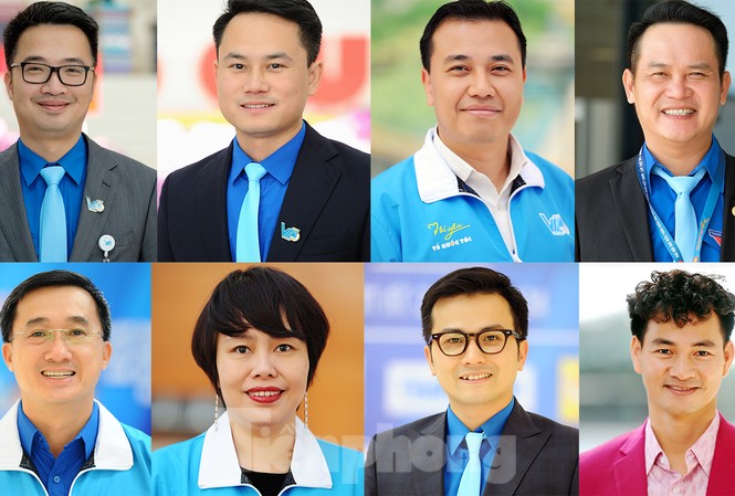 Chân dung 8 Phó Chủ tịch T.Ư Hội LHTN VIệt Nam khóa VIII Đại hội ra mắt Ủy ban T.Ư Hội LHTN Việt Nam khóa VIII 137 anh chị