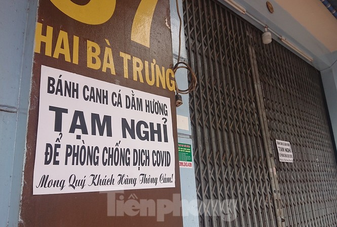 TP Buôn Ma Thuột: Hàng quán đóng cửa sau 'lệnh' cách ly xã hội Quáng hàng đóng cửa theo chủ trương cách ly xã hội của UBND tỉnh Đắk Lắk