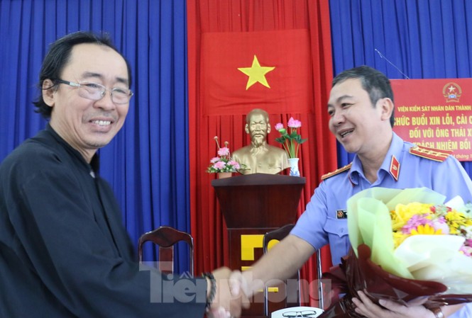 Khánh Hoà xin lỗi công khai người bị hàm oan 18 năm Khánh Hoà xin lỗi công khai người bị hàm oan 18 năm