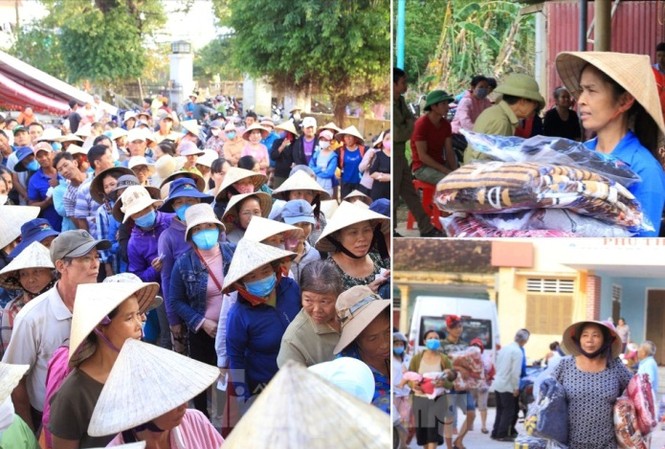 Thanh niên Bình Phước cùng văn nghệ sĩ vượt nghìn dặm cứu trợ cô, trò vùng lũ Thanh niên Bình Phước cùng văn nghệ sĩ vượt nghìn dặm cứu trợ cô, trò vùng lũ