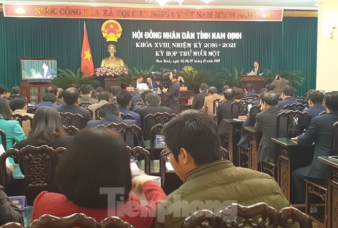 Nam Định miễn nhiệm, bầu bổ sung thành viên UBND tỉnh HĐND tỉnh Nam Định miễn nhiệm và bầu bổ sung các thành viên UBND tỉnh - Ảnh: Hoàng Long