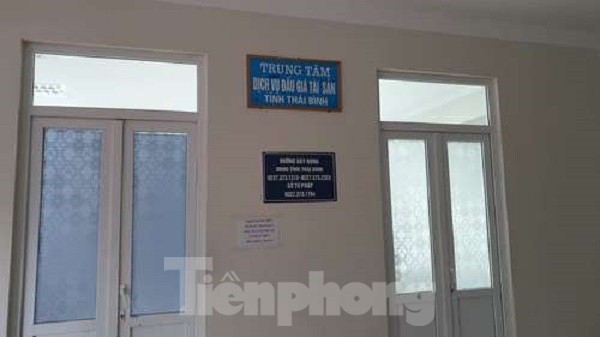 Khởi tố Phó giám đốc Trung tâm Dịch vụ đấu giá Thái Bình về tội danh ‘đánh bạc’ Trung tâm Dịch vụ đấu giá tài sản, nơi có Phó giám đốc vừa bị khởi tố vì đánh bạc - Ảnh: Hoàng Long