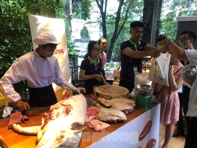 TPHCM: Dân nội trợ ‘tranh nhau’ mua heo rừng hữu cơ gần 400.000 đồng/kg - ảnh 2