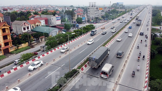 Giao thông nhiều cửa ngõ Thủ đô thông thoáng ngày cuối kỳ nghỉ lễ 30/4 - ảnh 1