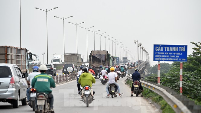 Giao thông nhiều cửa ngõ Thủ đô thông thoáng ngày cuối kỳ nghỉ lễ 30/4 - ảnh 6