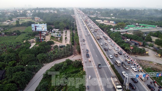 Giao thông nhiều cửa ngõ Thủ đô thông thoáng ngày cuối kỳ nghỉ lễ 30/4 - ảnh 12