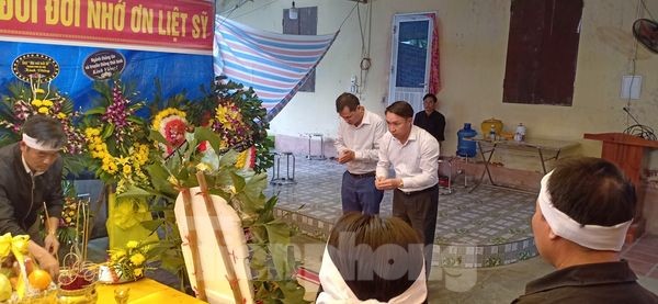Quê mẹ Thái Bình đón Liệt sỹ, nhà báo Phạm Văn Hướng hi sinh ở Rào Trăng - ảnh 5