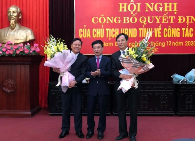 Nam Dinh, Ninh Binh Appoint New Staff - Photo 1