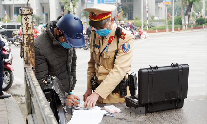Người vi phạm nồng độ cồn: