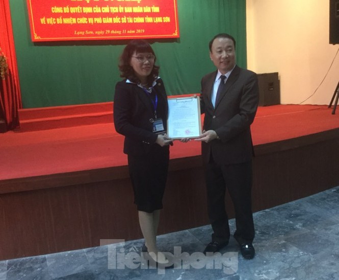 bổ nhiệm lãnh đạo sở Xây dựng, Tài chính Lạng Sơn - ảnh 1