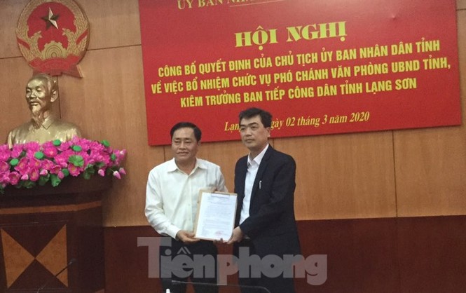 Lạng Sơn bổ nhiệm nhân sự, lãnh đạo mới - ảnh 1