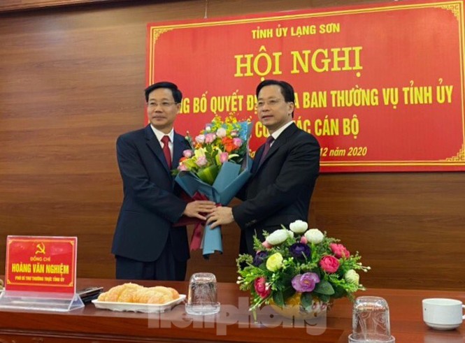Luân chuyển, bổ nhiệm Phó trưởng ban Dân vận tỉnh ủy Lạng Sơn - ảnh 1