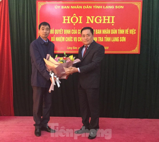 Bổ nhiệm Chánh thanh tra tỉnh Lạng Sơn - ảnh 1