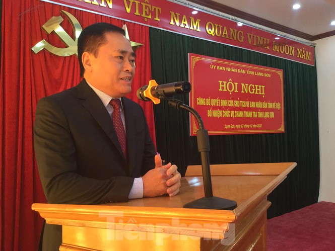 Bổ nhiệm Chánh thanh tra tỉnh Lạng Sơn - ảnh 2