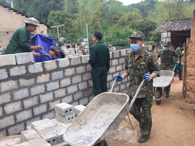 Công trình thắm tình quân dân - ảnh 1