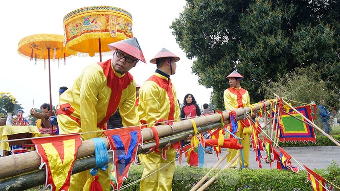 Nghi lễ cúng ông Công ông Táo tại Hoàng thành Thăng Long có gì đặc biệt? - ảnh 7