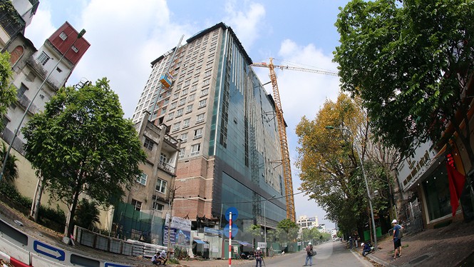 8b lê trực, phá dỡ, 93 lò đúc, kinh đô, hà nội, chủ đầu tư, cưỡng chế, cắt ngọn, chủ tịch hà nội, bí thư hà nội - ảnh 1