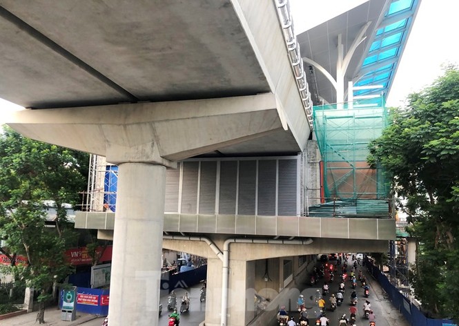 Cận cảnh đoạn metro Hà Nội vừa bị đòi bồi thường 19 triệu USD - ảnh 3