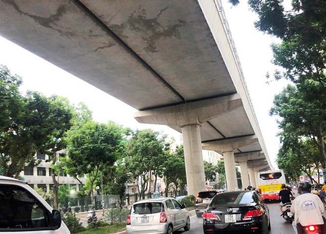 Cận cảnh đoạn metro Hà Nội vừa bị đòi bồi thường 19 triệu USD - ảnh 8