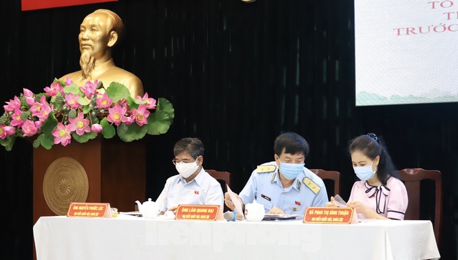 Vụ án Hồ Duy Hải 'làm nóng' buổi tiếp xúc cử tri ở TPHCM - ảnh 1