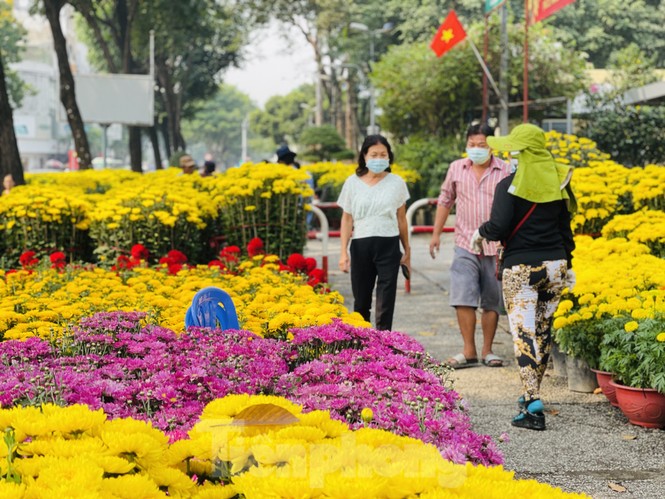 Chợ hoa lớn nhất Sài Gòn vắng khách - ảnh 1