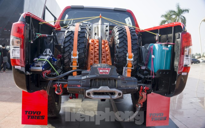 'Cận cảnh' chiếc xe cùng đội đua Việt Nam chinh phục giải Rally châu Á - ảnh 4