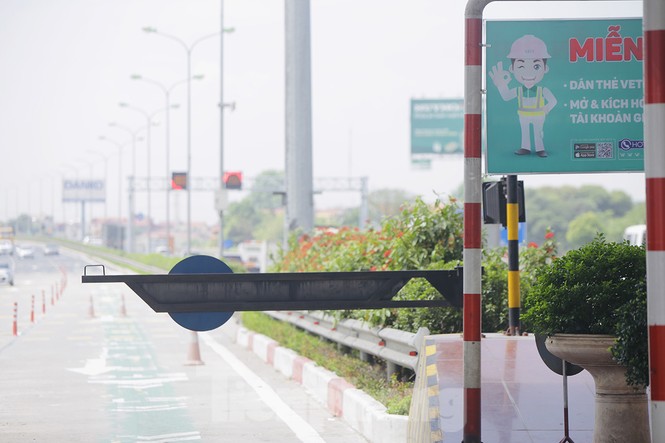 Nhìn gần cao tốc Pháp Vân - Cầu Giẽ ngày thu phí không dừng - ảnh 8