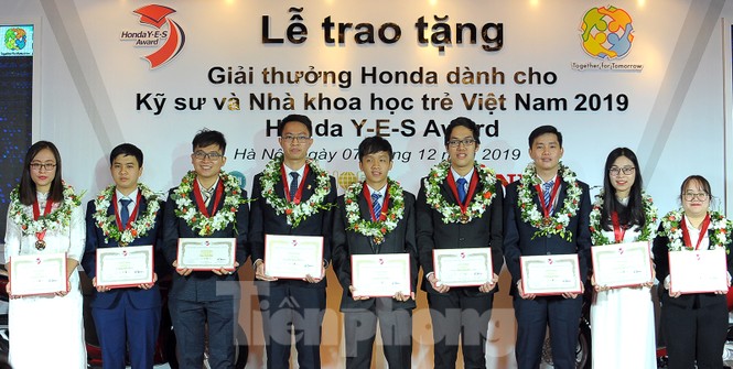 10 kỹ sư, nhà khoa học trẻ nhận giải thưởng Honda Y-E-S - ảnh 3