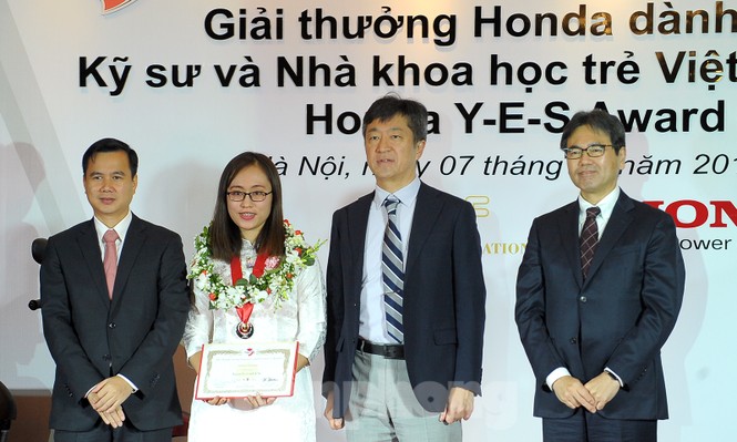 10 kỹ sư, nhà khoa học trẻ nhận giải thưởng Honda Y-E-S - ảnh 2