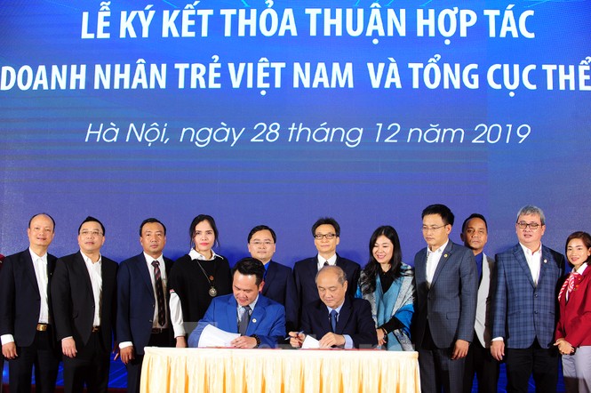 Hội Doanh nhân trẻ Việt Nam hỗ trợ vốn khởi nghiệp cho vận động viên - ảnh 1